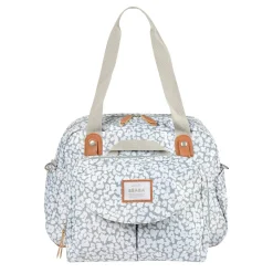 BÉABA Sacs À Langer*Sac à langer Genève Cherry blossom Ardoise