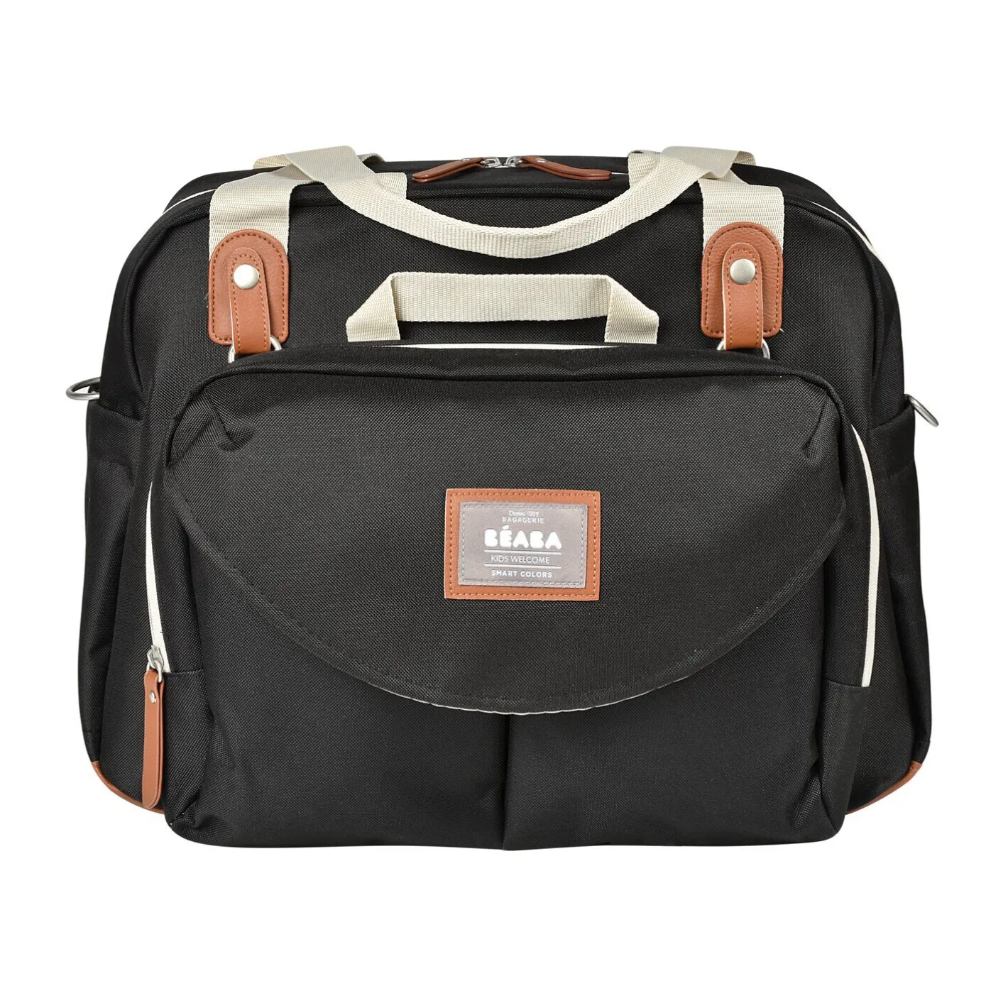 BÉABA Sacs À Langer*Sac à langer Genève Noir Ardoise