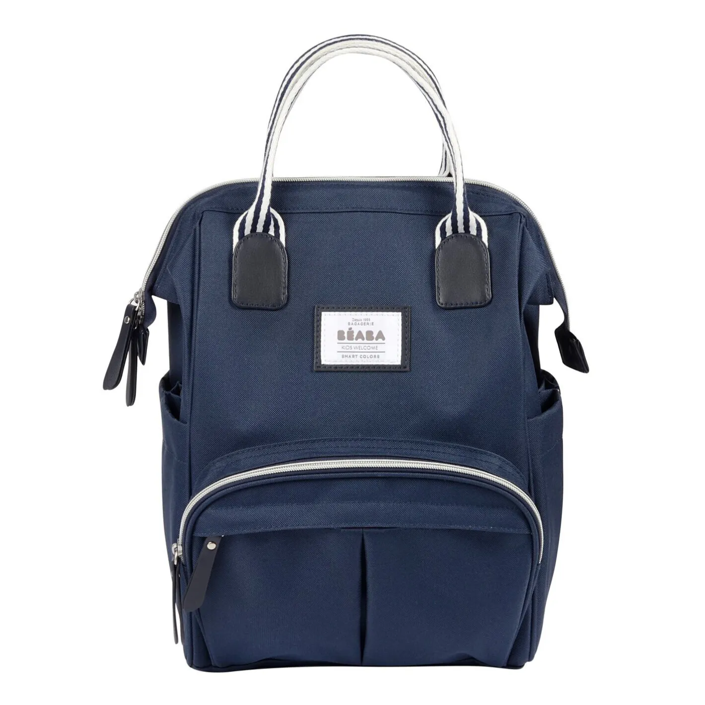 BÉABA Sacs De Voyage|Sacs À Dos À Langer*Sac à langer Wellington Bleu marine Heathergrey