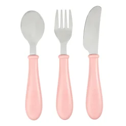 BÉABA Couverts Vaisselle Et Bavoirs*Set 3 couverts inox Rose Airygreen