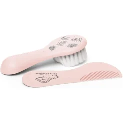 BÉABA Soins Et Toilette Bébé*Set Brosse + Peigne - DREAMS Rose Blue