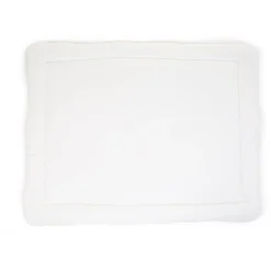 BÉABA Parcs Bébé Et Accessoires*Tapis De Parc - 75x95 Cm - Jersey + Mousseline - Hearts Marin