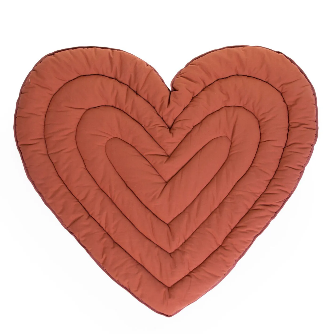 BÉABA Jouets*Tapis d’éveil 120cm Coeur terracotta