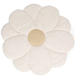 BÉABA Jouets*Tapis d’éveil 110cm Fleur blanc cassé