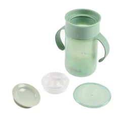 BÉABA Biberons Et Accessoires*Tasse d’apprentissage 360° Vert sauge Pink