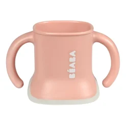 BÉABA Couverts Vaisselle Et Bavoirs|Biberons Et Accessoires*Tasse Evoluclip 3 en 1 Vieux rose Airygreen