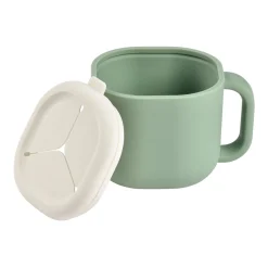 BÉABA Couverts Vaisselle Et Bavoirs*Tasse pick'n snack silicone Vert sauge Sagegreen