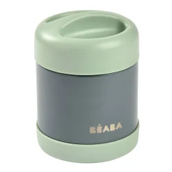 BÉABA Goûter Sain|Pots De Conservation*Thermo-portion inox 300ml Gris minéral Lightmist