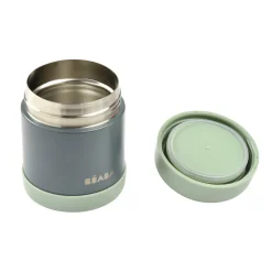 BÉABA Goûter Sain|Pots De Conservation*Thermo-portion inox 300ml Gris minéral Lightmist