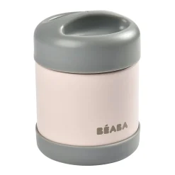 BÉABA Goûter Sain|Pots De Conservation*Thermo-portion inox 300ml Rose clair Lightmist