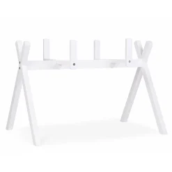 BÉABA Accessoires De Lit|Berceaux Et Couffins*Tipi Support Pour Couffin Moise + Arche Bébé - Bois - Blanc Natural