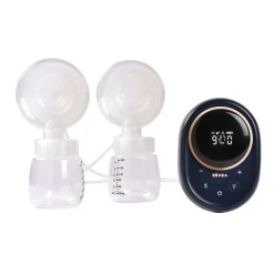 BÉABA Tire-laits*Tire-lait électrique double Bleu nuit Nightblue