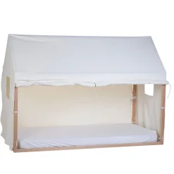 BÉABA Accessoires De Lit|Lits Tipi Et Cabanes*Toile Pour Lit Cabane - 90x200 Cm - Blanc White