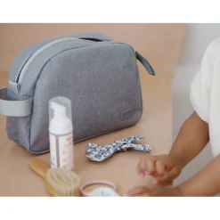 BÉABA Accessoires De Toilette|Baignoires Et Accessoires*Trousse de toilette Gris chiné Cherryblossom